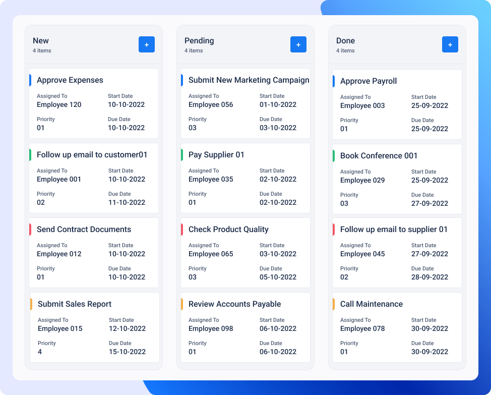 Kanban Board-Task Management