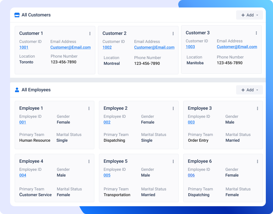 Overview warehouse management