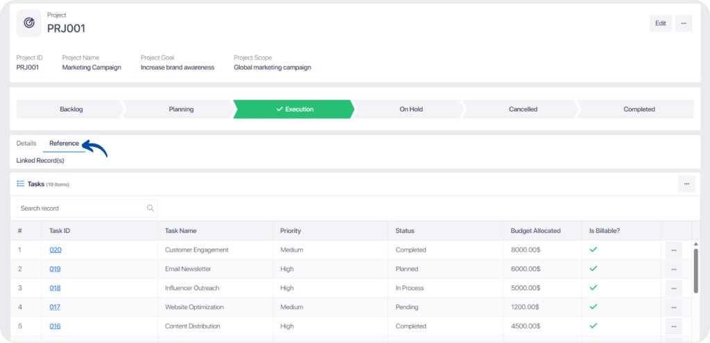 link related records 1