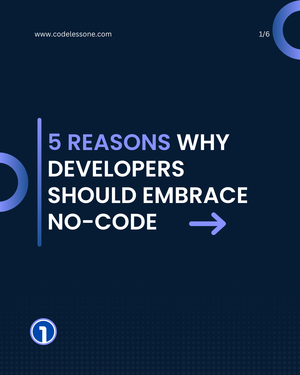 5 Reasons why developers should embrace no-code