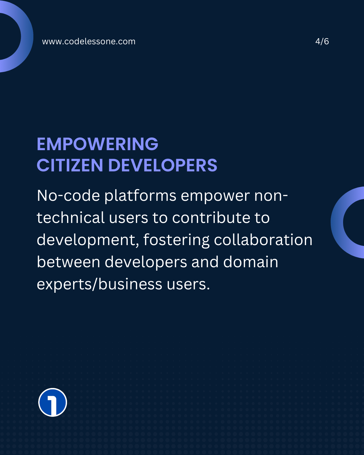Reason 3 - Empowered Citizen Developers
